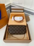 Louis Vuitton Portafoglio con catenella Ivy M81911，Size：23.5*12*4.3cm