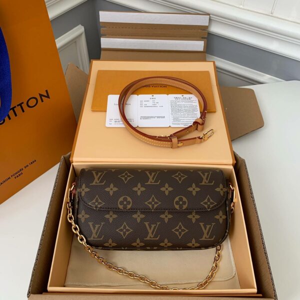 Louis Vuitton Portafoglio con catenella Ivy M81911，Size：23.5*12*4.3cm