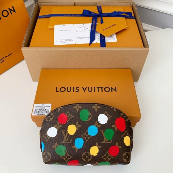 Louis Vuitton × YK POCHETTE COSMETIQUE clutch bag M81867 size：17*12*6cm