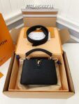 LOUIS VUITTON Capucines mini frame M56071 size:21*14*8cm