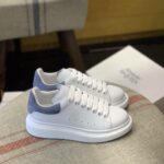 Alexander McQueen Mist Blue velvet tail Sneakers