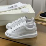 Alexander McQueen MQ Silver Flying Swallow tail Sneakers