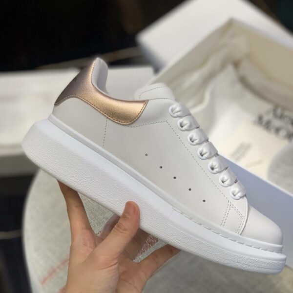 Alexander McQueen MQ rose gold tail Sneakers