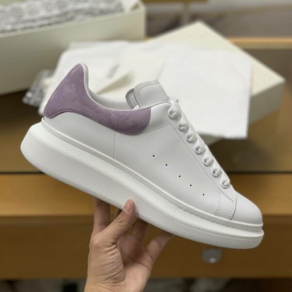 Alexander McQueen MQ Lilac purple velvet tail Sneakers