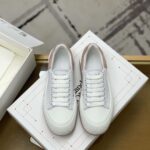 Alexander McQueen MQ White/Pink velvet tail Sneakers