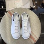 Alexander McQueen MQ Blue paint snake-grain pattern tail Sneakers