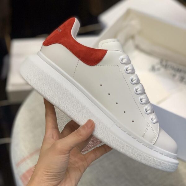 Alexander McQueen MQ Red velvet tail Sneakers