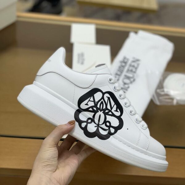 Alexander McQueen MQ 3D white bloom Sneakers