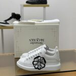 Alexander McQueen MQ 3D white bloom Sneakers