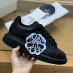 Alexander McQueen MQ 3D black bloom Sneakers