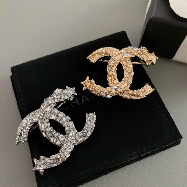 Chanel brooches