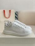 Alexander McQueen MQ White Rose nail tail Sneakers