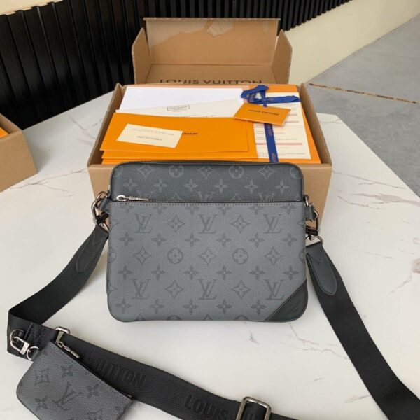 LOUIS VUITTON  TRIO Full Leather Messenger Bag