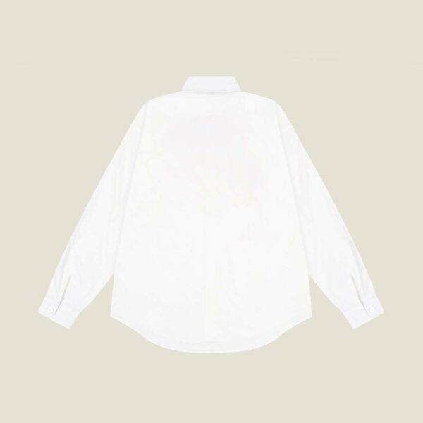 LOEWE 2023 Fall Early Autumn New Collection Logo 3D Embroidery Long Sleeve Shirts