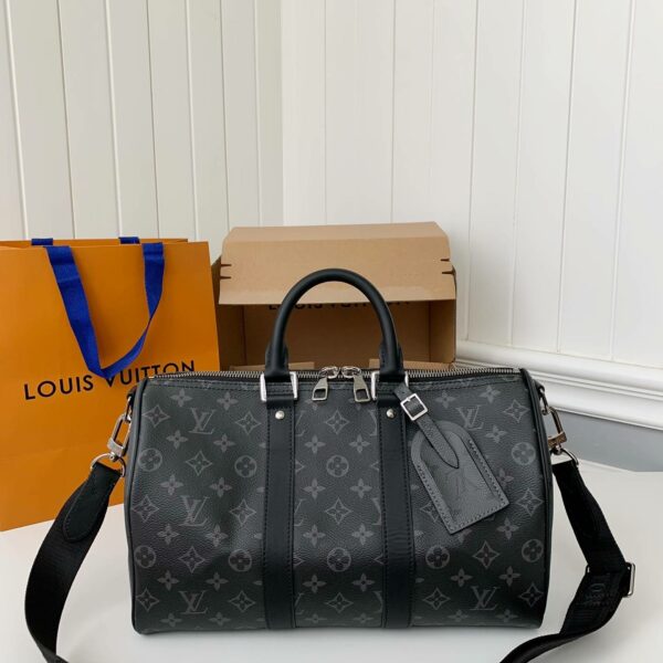 Louis Vuitton's seasonal new Keepall Bandoulière 35 handbag M46655, 34 * 21 * 16cm