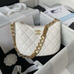 Chanel 22 3A Small Hobo Sheepskin Underarm Bag AS4220 Tassel Hardware, Top Quality 17.5 * 24 * 6cm