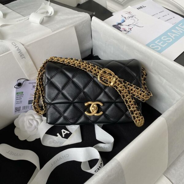 Chanel 23S Underarm Bag AS3984, Top Quality    SIZE: 12 * 18 * 10cm