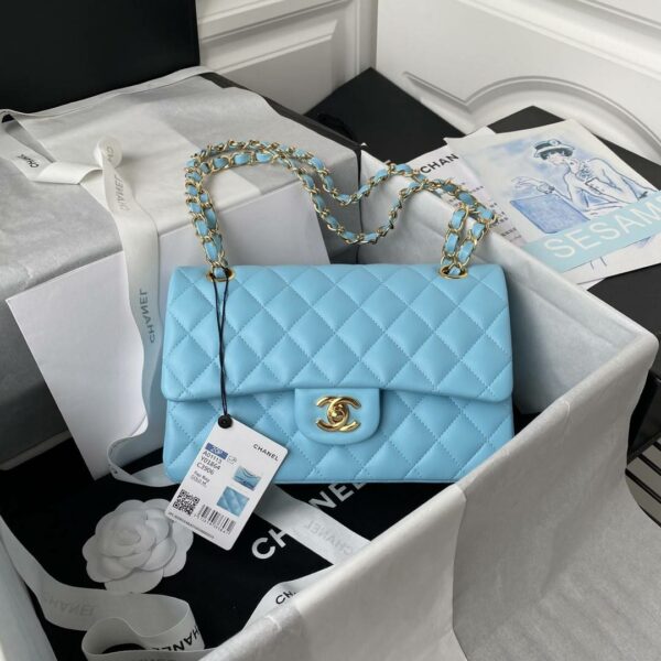 Chanel Classic Flap Bag A01113, Top Quality, Medium Size: 23cm