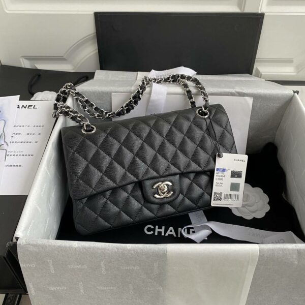 Chanel Classic Flap Bag A01112, Top Quality,  Medium   Size: 15.5*25.5*6.5cm