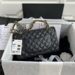 Chanel Classic Flap Bag A01112, Top Quality,  Medium   Size: 15.5*25.5*6.5cm