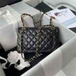 Chanel Classic Flap Bag A01113, Top Quality,  Medium Size: 23cm