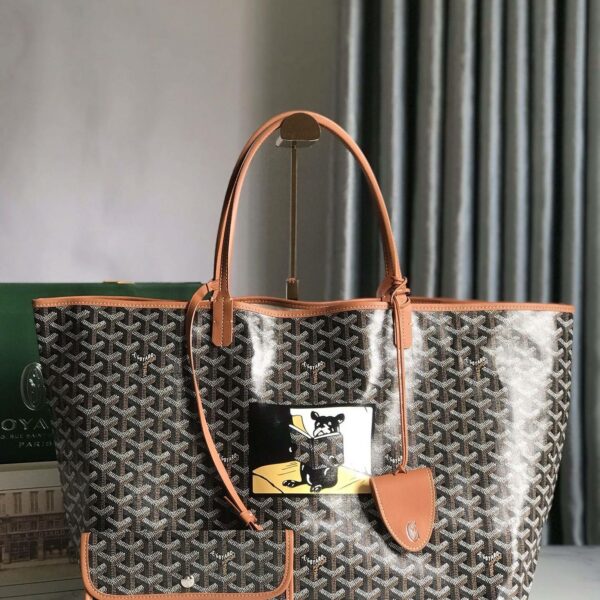 Goyard Saint Louis GM special painted Dou style shopping bag