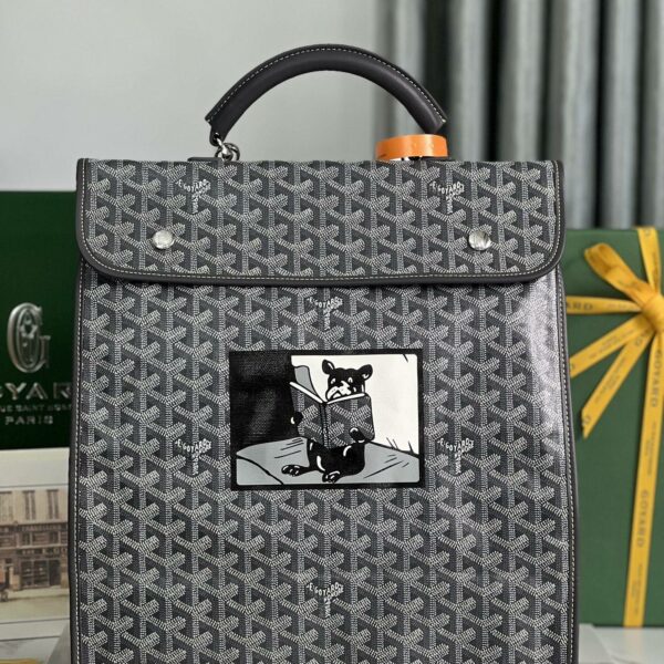 Goyard Limited Edition Bucket Saint Leger Folding Backpack Size: 33 * 35 * 16cm