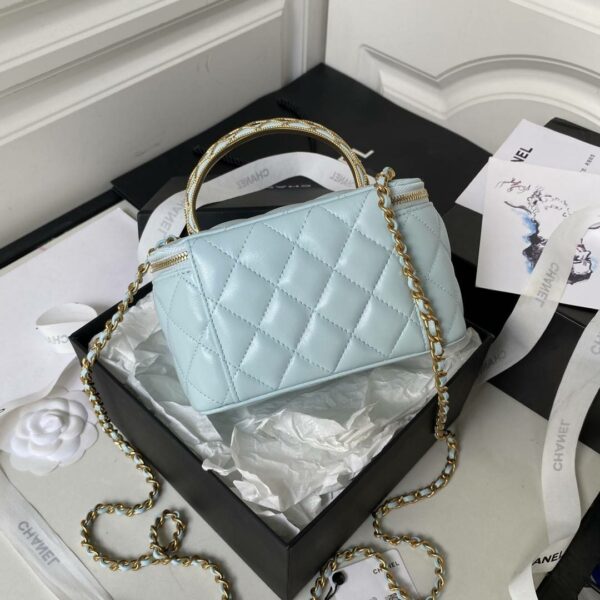 Chanel 23A New Handle WOC AP3383, Top Quality  Size: 17cm