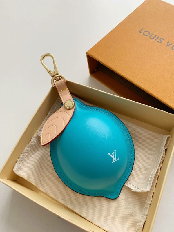 Louis Vuitton Lemon Vivienne Fun Xmas Bag Decoration and Keychain