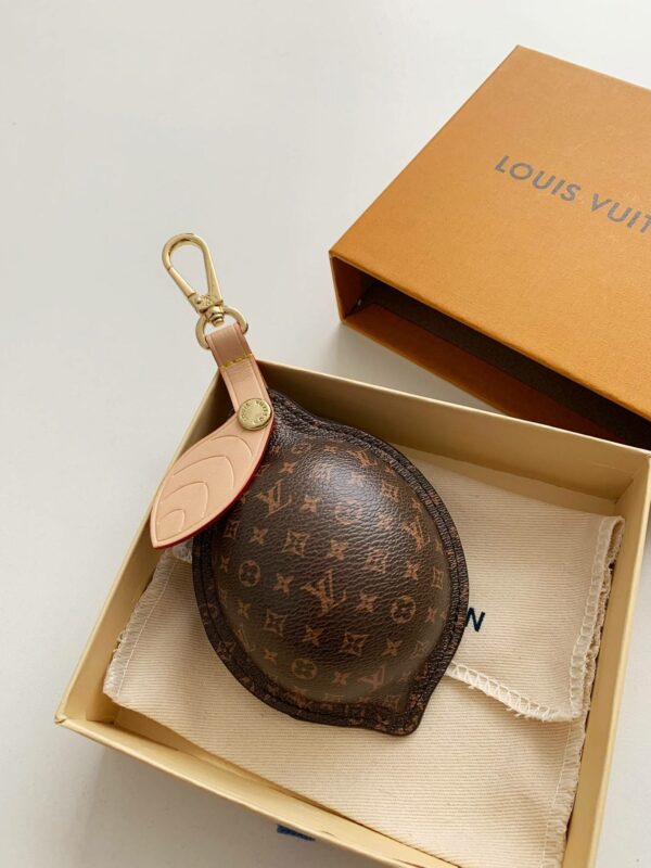 Louis Vuitton Lemon Vivienne Fun Xmas Bag Decoration and Keychain