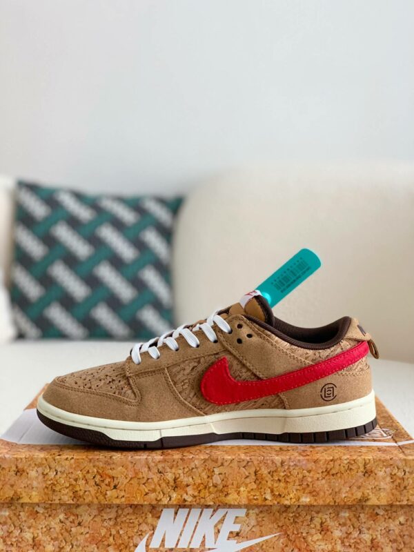 CLOT x Nike Dunk Low SP CN GCEL Cork Sneakers