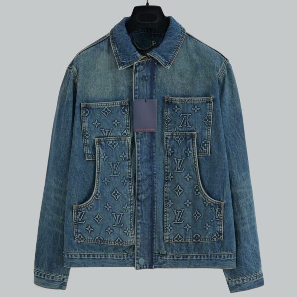 LV 23ss Blue Denim Jacket