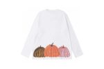 LV pumpkin print round neck long sleeve T-shirt 6602 new style