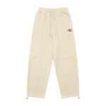 Calvin Klein embroidered logo two piece cream sweatpants