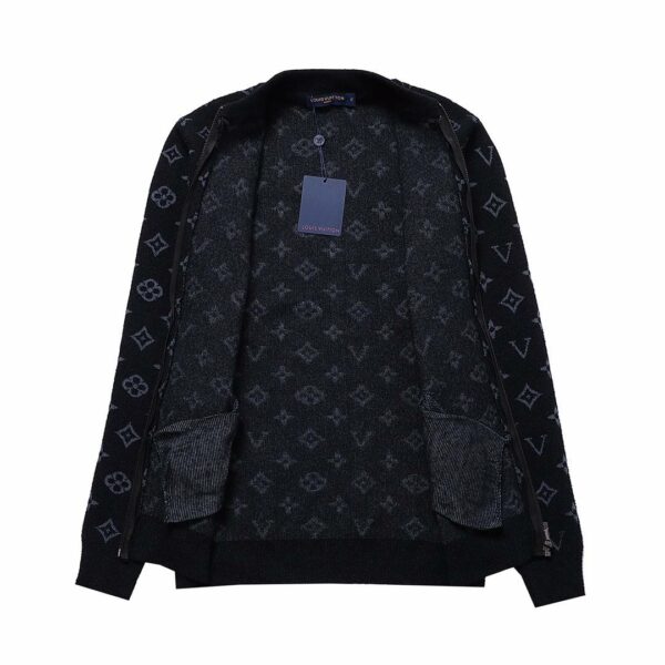 Louis Vuitton chest stripe patchwork long-sleeved coat jacket