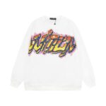 Louis Vuitton Flame Graffiti Letters Couple Sweatshirt