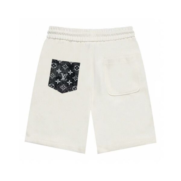 LV 23/SS men's new pocket accessories casual knitted shorts