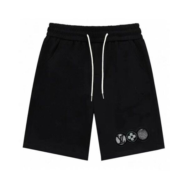 LV 23/SS men's new pocket accessories casual knitted shorts