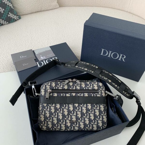 DIOR Men's SAFARI Messenger Bag, Top Quality Size: 22 * 15 * 6cm