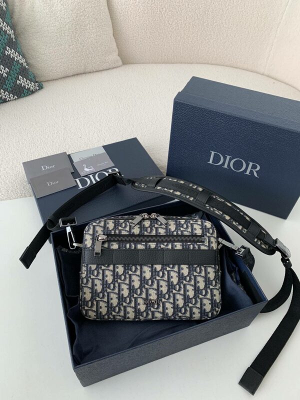 DIOR Men's SAFARI Messenger Bag, Top Quality Size: 22 * 15 * 6cm