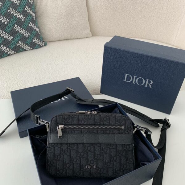 DIOR Men's SAFARI Messenger Bag, Top Quality Size: 22 * 15 * 6cm