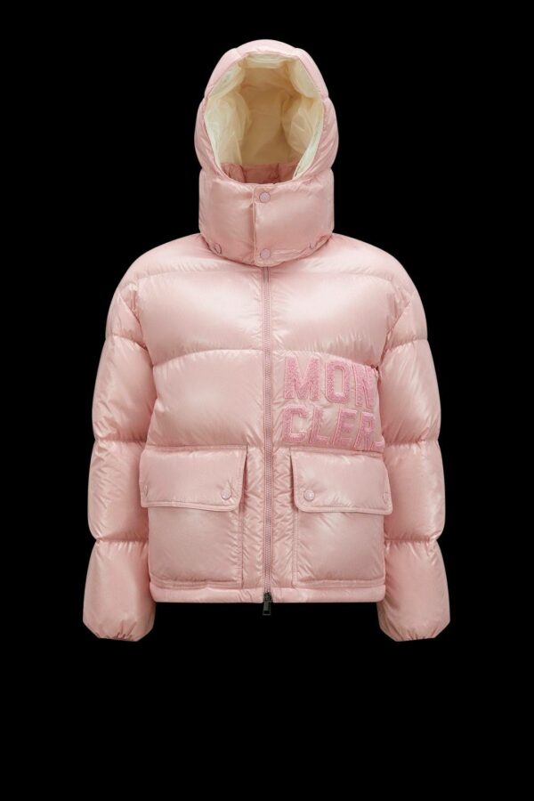 Moncler Thick down jacket for women-pink