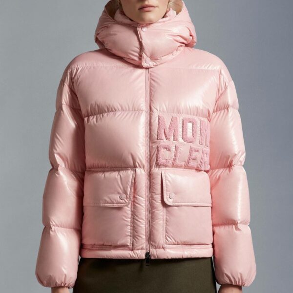 Moncler Thick down jacket for women-pink