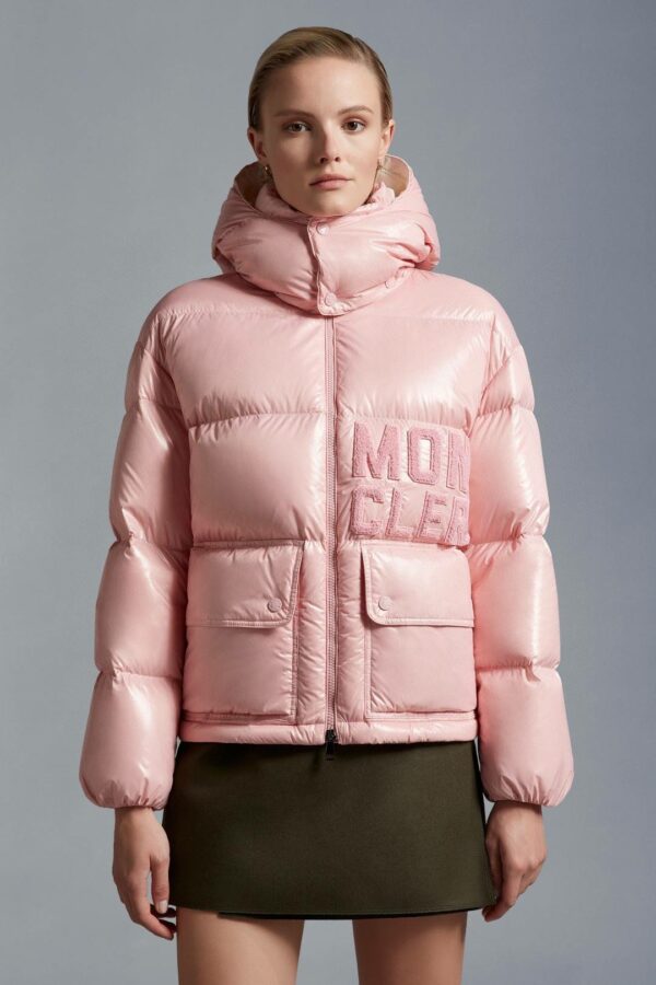 Moncler Thick down jacket for women-pink