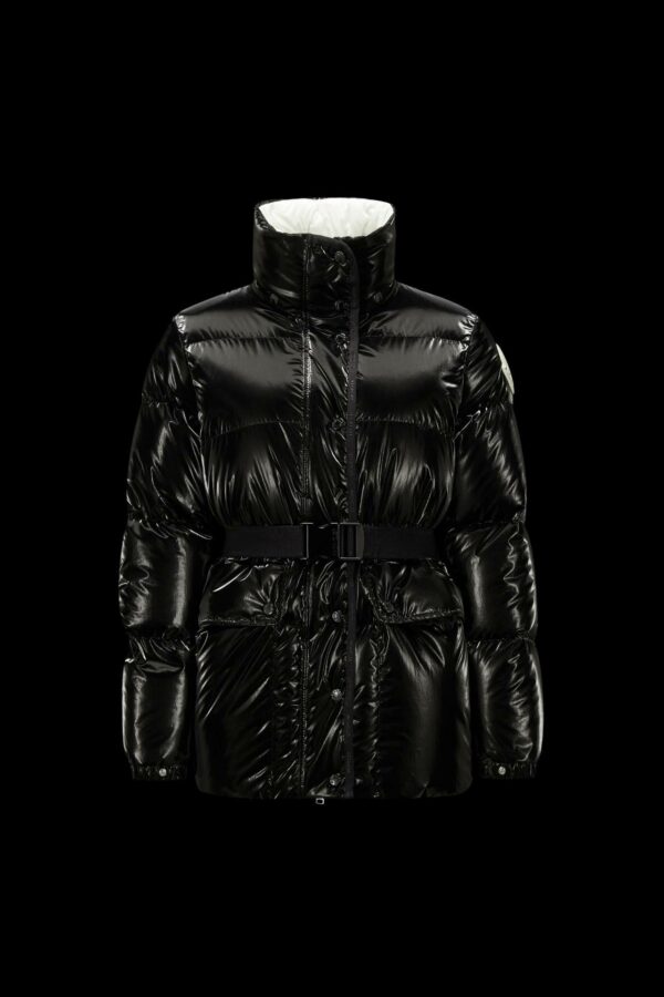 Moncler short jacket down for women-black