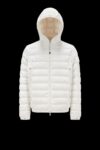 Moncler Short  men's down jacket-white