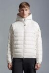 Moncler Short  men's down jacket-white