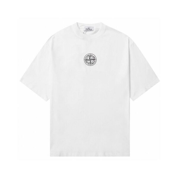 Stone Island White T-shirt