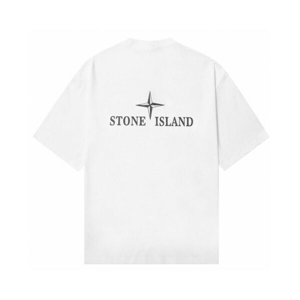 Stone Island White T-shirt