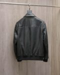 Hermès Collector's style jacket in pebbled lambskin